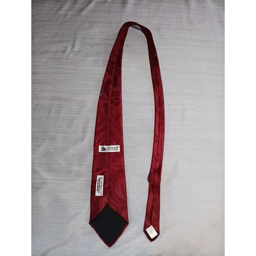 Vintage Red Bud Light Tie Budweiser I Love You Man Fishing Beer 58x4